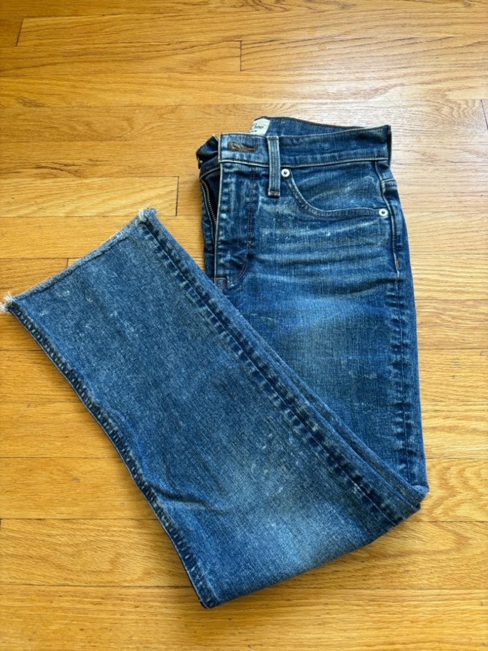 J. Crew Billie Demi Boot Leg Cropped Jean
